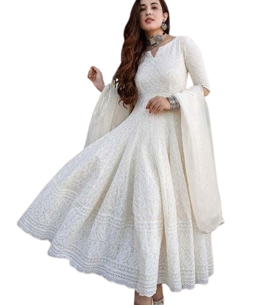 Straight Fit Cotton Kurta & Palazzo Combo with Dupatta ? Women?s Ethnic Wear(L)